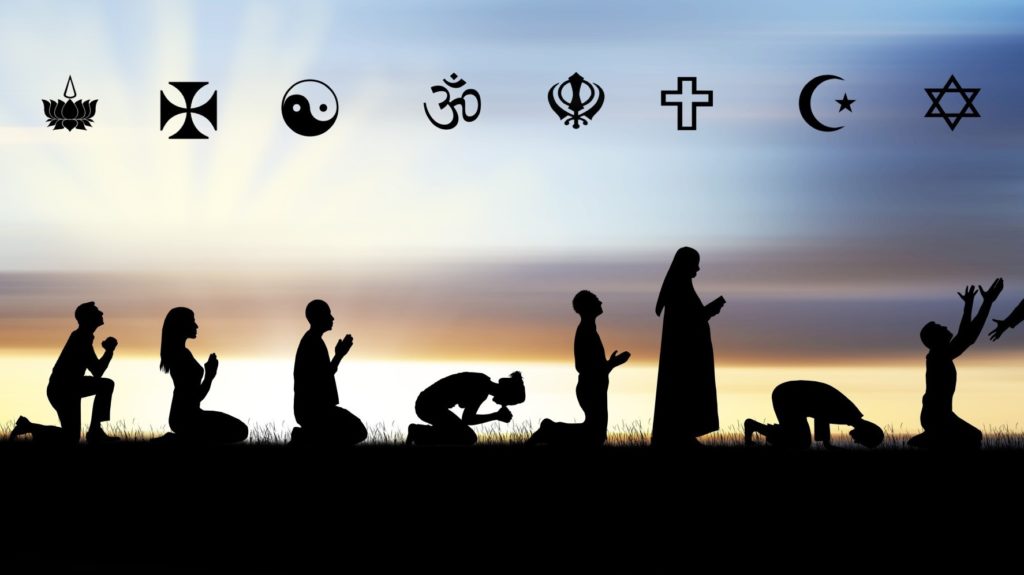 რელიგიური ატლასი, მსოფლიოში გავრცელებული რელიგიები