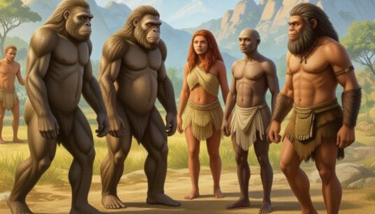 კაცობრიობის ევოლუციურ ისტორია / ექვსი განსხვავებული ადამიანის სახეობა