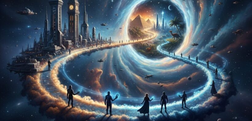 აინშტაინ-როზენის ხიდი, ჭიის ხვრელი და დროში მოგზაურობის იდეა