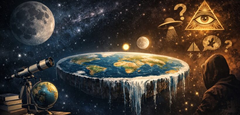 ბრტყელი დედამიწა: სიმართლე თუ შეთქმულება? (შეთქმულების თეორია)