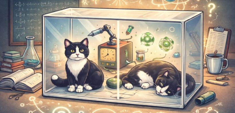 შროდინგერის კატა — კვანტური პარადოქსი, რომელმაც მეცნიერება და ფილოსოფია შეარყია
